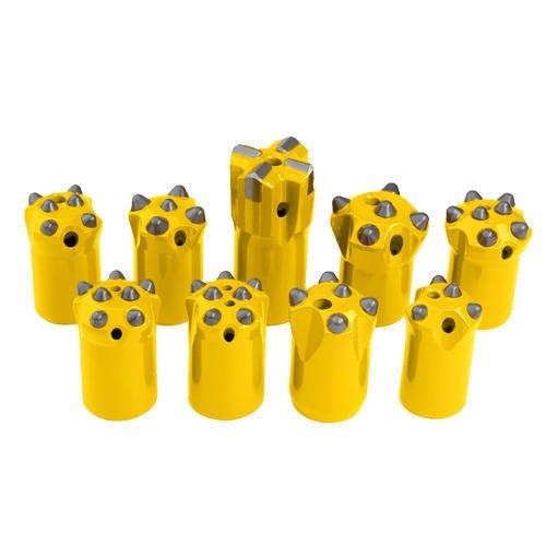 70 mm Mild Steel Tapered Button Bit, Size: 33 to 40 mm (Diameter)