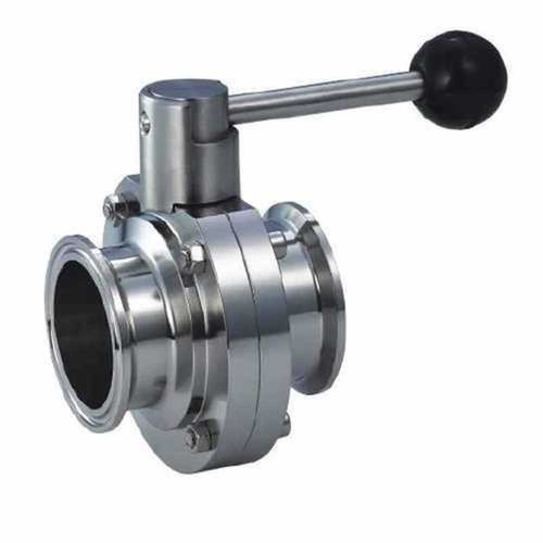 SS Butterfly Valve TC End