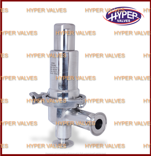 Screwed Angle Type TC End Pressure Relief Valve, Size: 1 to 2 inch