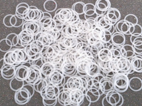 White Silicone TC Ring, Shape: Round, Packaging Type: Box