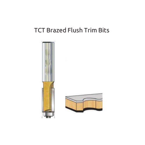 HSS TCT Brazed Flush Trim Bits