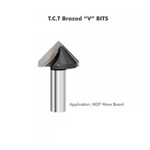 CNC Router TCT Brazed V Solid Bits