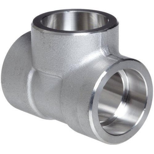 MB 204 Stainless Steel Tee, for Chemical Handling Pipe