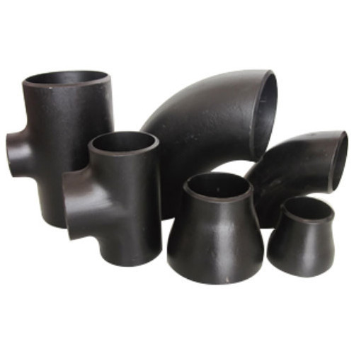 Asme B16.9 Round Tee Elbow Fittings, Size: 1/4 inch, Material Grade: Carbon Steel