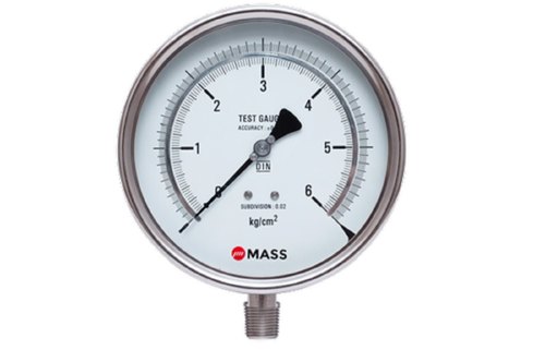 2.5 inch / 63 mm Master Pressure Gauge Test Gauge, 0 to 300 bar(0 to 4000 psi)