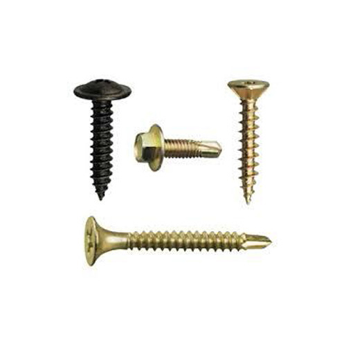 Silver, Xylan And Ss Bi-metal Hex Head Type Thread Cutting Screw