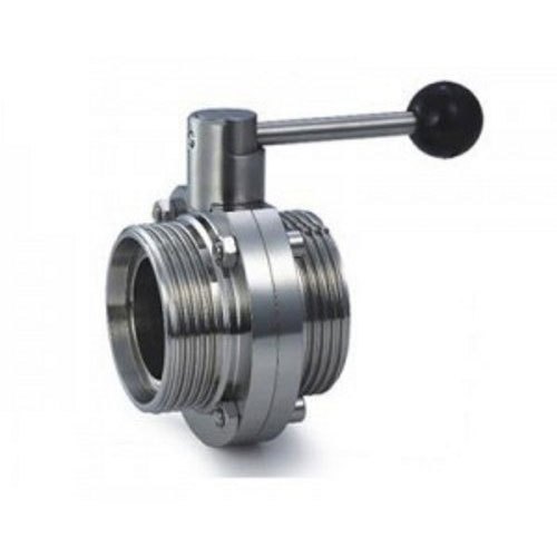 Stainless Steel Lever Threaded Butterfly Valve, Size: 1/2 inch- 2 inch