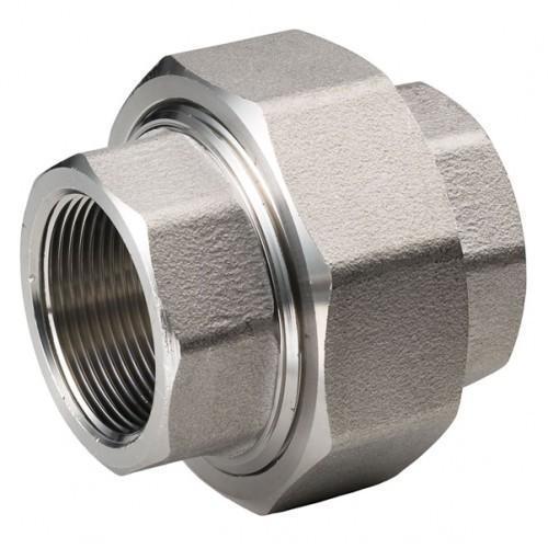 Round Stainless Steel Threaded Pipe Fittings, Size: 1/2 and 3/4 inch
