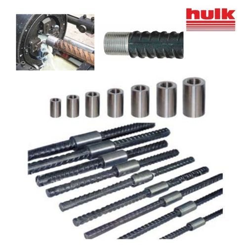 Hulk lokpal Steel Threaded Rebar Couplers, For Construction