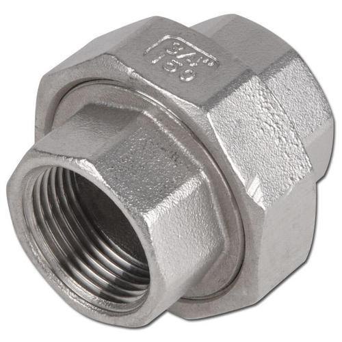 1/8 NB SS Threaded Union, For Gas Pipe