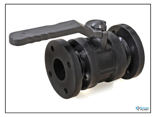 Kanan Pp, Hdpe Three Piece Flange End Ball Valve, for Industrial