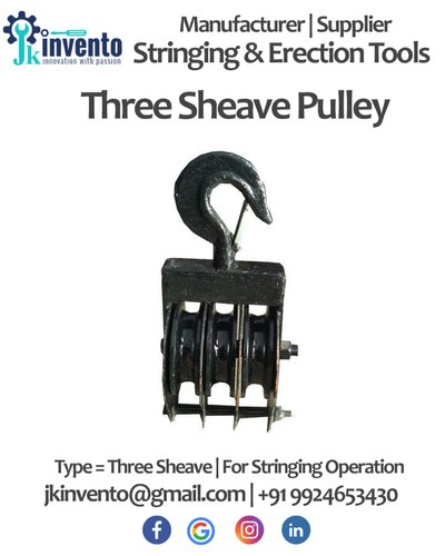 Three Sheave Pulley