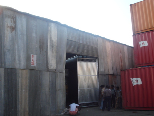 As Require Mild Steel Tin Shed