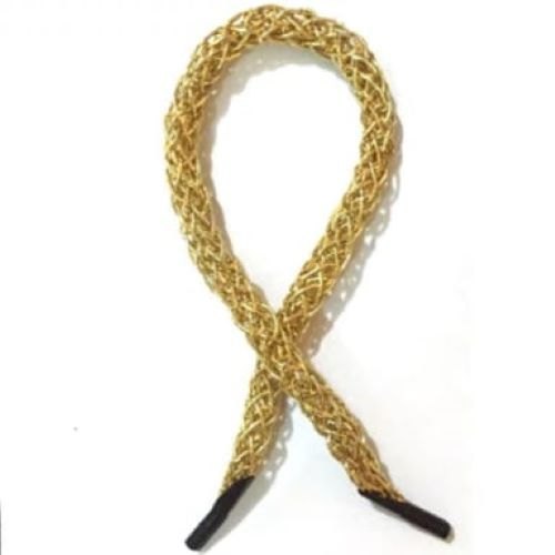 1-10 Mm Polyester Golden Premium Golden Tipping Rope Handle For Wedding Card