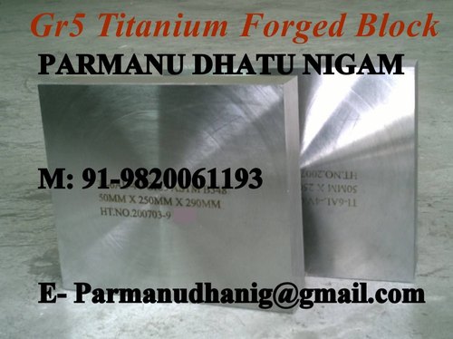 Titanium 6al-4v Block