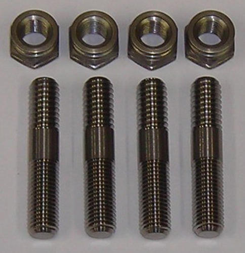 Polished Titanium Aircraft Studs