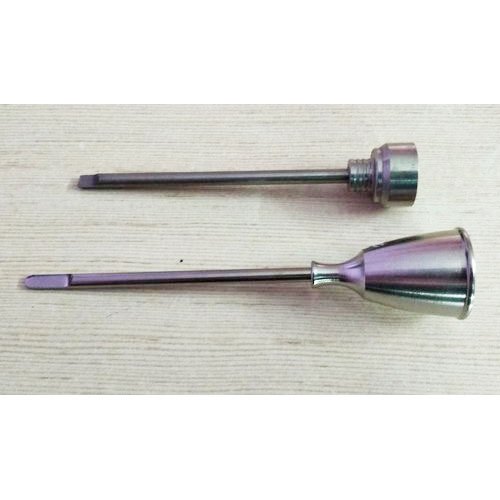 CNC Machine Titanium Carb Cap Dab Tool for Hospital, Packaging Type: Box