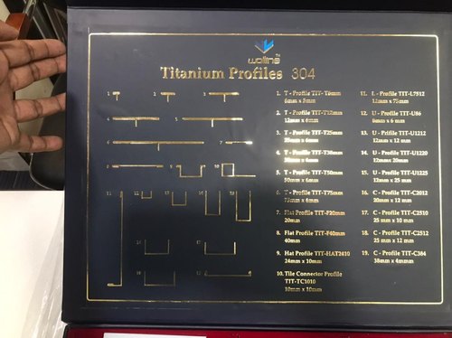 Titanium Profiles SS 304 Grade