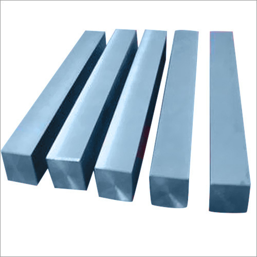 Blue Titanium Square Bar, Size: 6-18 M Length