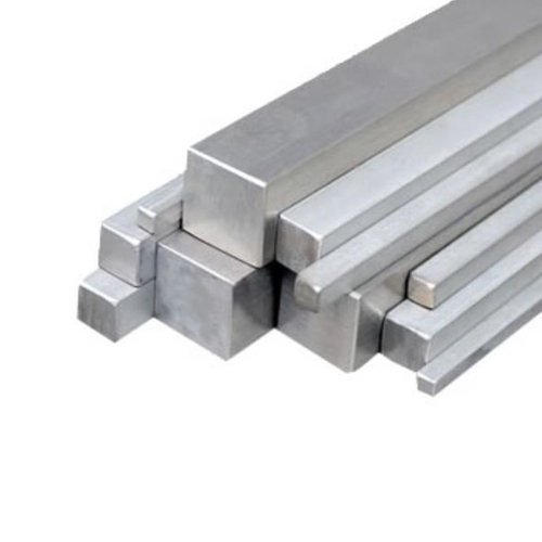 Titanium Square Bars, For Construction, Single Piece Length: 3-18m