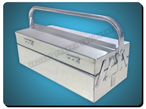 Steel SS Tool Box, For Pharmaceutical, Size: 17x8x6x17x8x8
