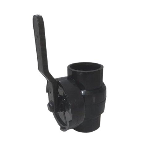 Black PVC Top Entry Ball Valve, Size: 2.5 Inch