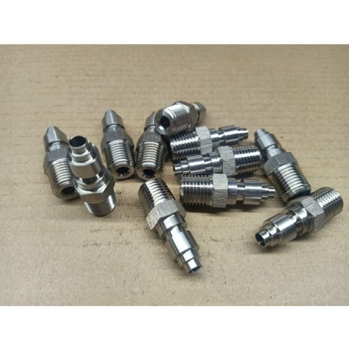 1/2 inch Mild Steel Bulk Head Reducing Straight Union, For Chemical Handling Pipe