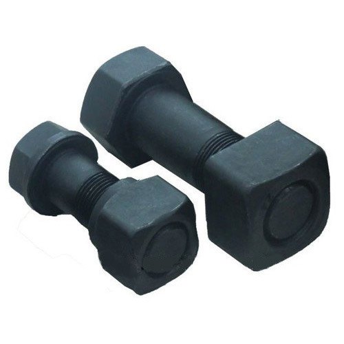 Iso, Din Full Thread & Half Thread Track Shoe Bolt And Nut, Grade: 4.6