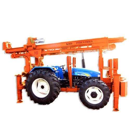 For Boring Machine Manual Tractor Mounting Rig, For Water Well, Capacity: 150-500 Feet