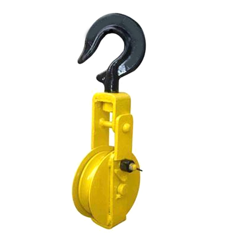 Transmission Line Snatch Pulley Block, Capacity: 01 Ton - 08 Ton