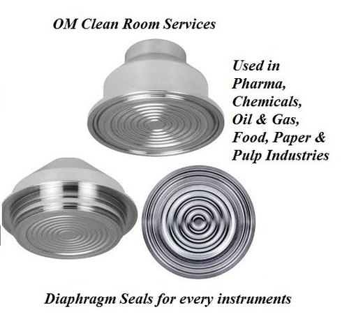SS 316 Tri Clamp Sanitary Diaphragm Seal, For Industrial