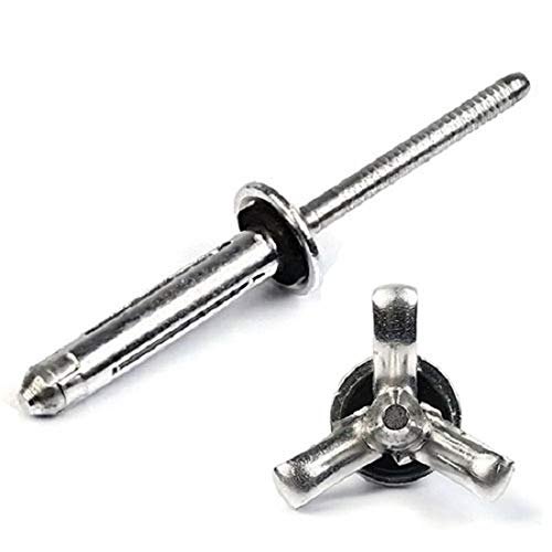 Hot Rolled Stainless Steel Tri Fold Rivet, Size: 3 To 5 Inch