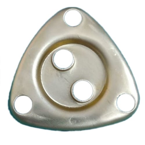 Ishman Triangular S S Cup 2 Hole (SS-04) for Geyser