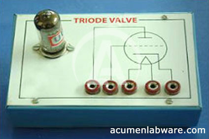 Triode Valve Mounted