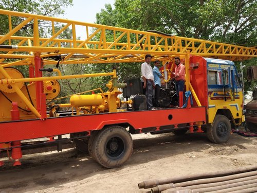 Mild Steel Truck Mounting Boring Machine, Automation Grade: Manual