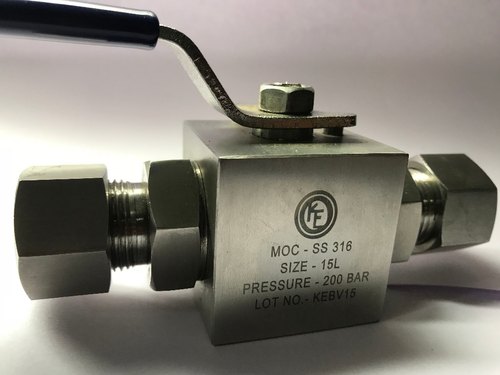 Stainless Steel Tube End Ball Valve, 501202