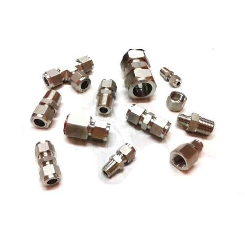 Instrumentation Double Ferrule Tube Fittings, Size: 1/8 To 1 Inch