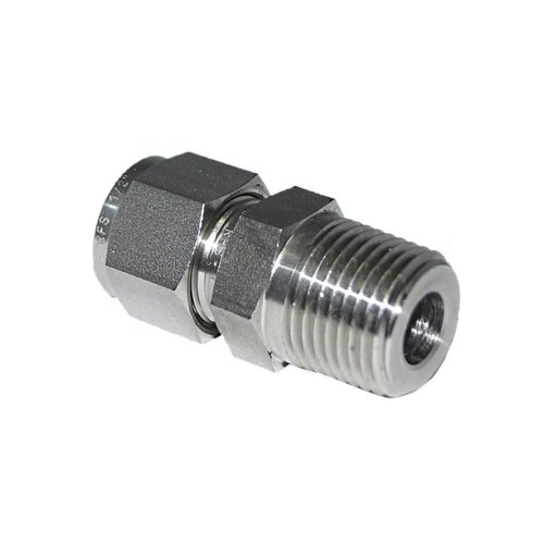 Polished 2 inch Tube Fitting NPT Male, For Gas Pipe, Coupler