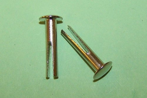 Metal, Brass And Ss Tubular Metal Bifurcated Rivet