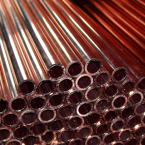 JD Steel Pan India Tungsten Copper Pipe, For Refrigerator, Thickness: 4 mm
