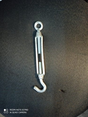 Silver Mild Steel Turnbuckle M8, For Tensioning