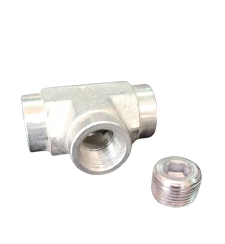 Stainless Steel Polished Twin Ferrule Compression Tube Fitting, For Pneumatic Connections, Size: 1inch