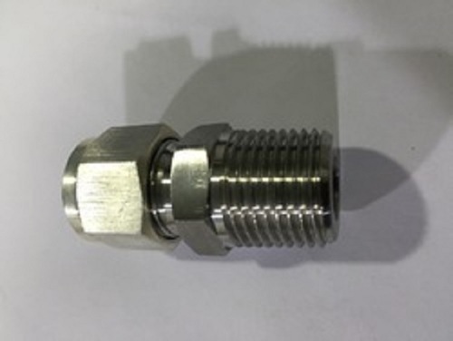 Stainless Steel Double Ferrule Tube Fittings, For Structure Pipe