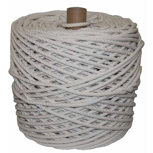 White Strand Cotton Rope, Diameter: 0-5 Mm