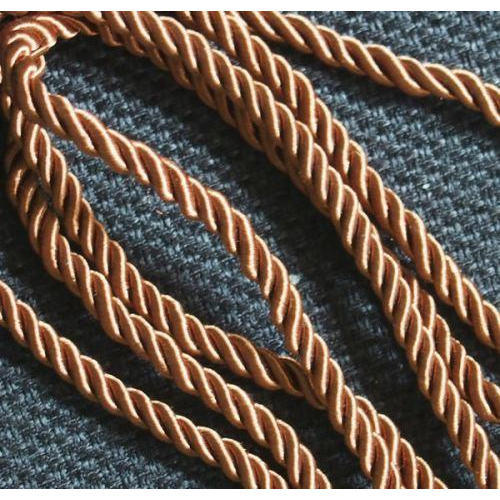 Brown Twisted Polyester Ropes