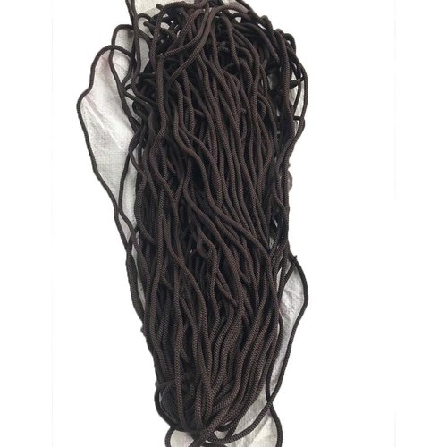 Black Normal Polyester Garment Rope