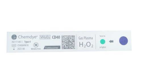 Chemical Paper Rectangular Type 4 Plasma Gas Indicator, For Hospital, Model Name/Number: CD40