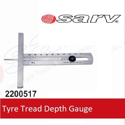 Tyre Tread Depth Gauge (Stainless Steel)