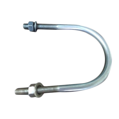 Stainless Steel 316 U Bolt, For Industrial, Size: 4inch