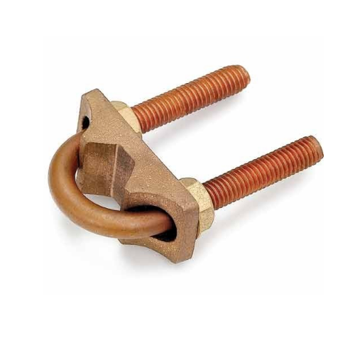 Brass Bhumi & Alloy U- Bolt Rod Clamp